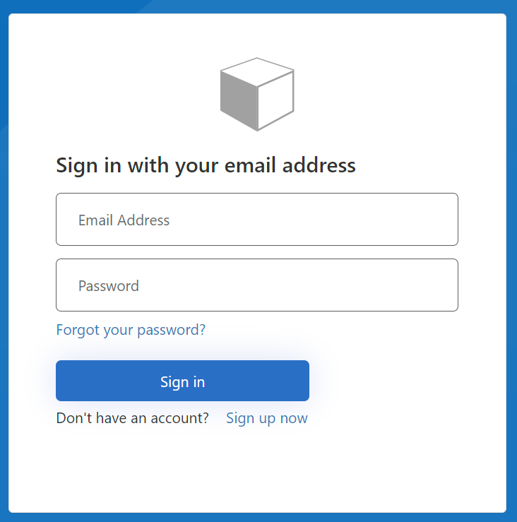 Sign Up and Sign In